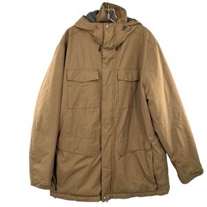 Goodfellow & Co Men’s Tan Parka Water Resistant Coat